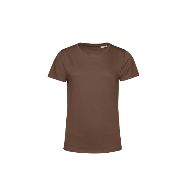 B&C Dam/Dam E150 Ekologisk kortärmad T-shirt L Kaffe Coffee L