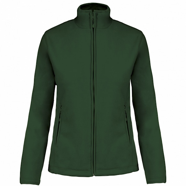 Kariban Dam/Kvinna Maureen Microfleece Jacka L Skogsgrön Forest Green L