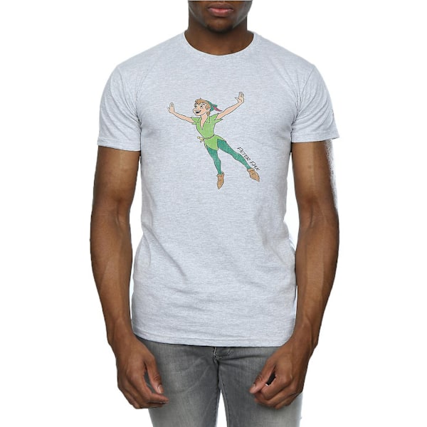 Peter Pan Classic Flying Heather T-shirt 3XL Grå Grey 3XL