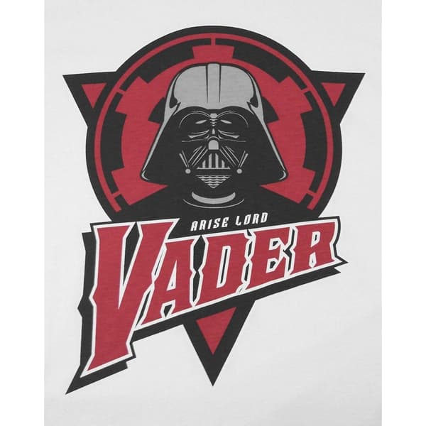 Star Wars Darth Vader Sith T-shirt för män, M, vit White M