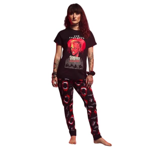 The Lost Boys Pyjamas för kvinnor/damer S Charcoal Charcoal S