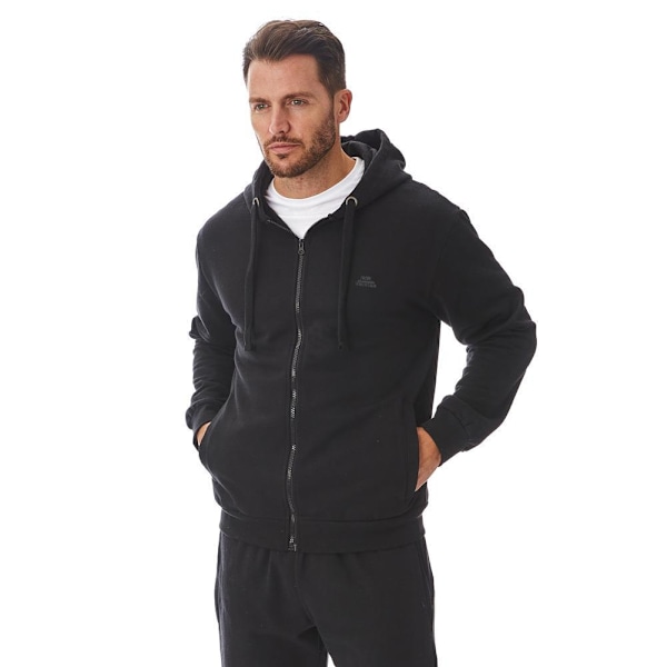 Iron Mountain Fleecejacka med huva för män 4XL Svart Black 4XL