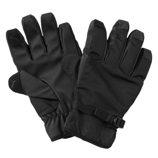 Puma Herr Fleece Shield Logo Handskar S Svart Black S