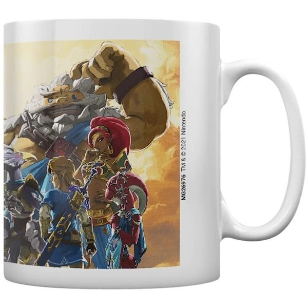 The Legend Of Zelda: Breath Of The Wild Champions Sunset Mug On Multicoloured One Size