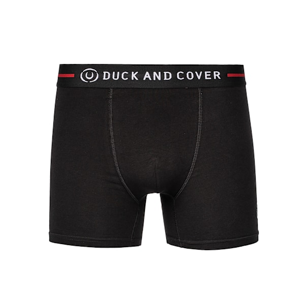 Duck and Cover Mens Scorla Boxer Shorts (3-pack) XXL Oliv/Röd/Svart Olive/Red/Black XXL