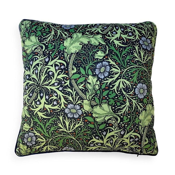 William Morris Havsgräs Fylld Kudde 40cm x 40cm Flerfärgad Multicoloured 40cm x 40cm