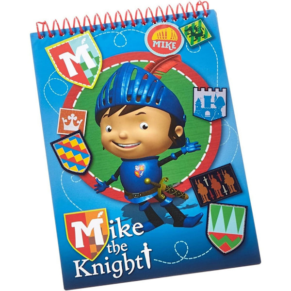 Mike The Knight A5 Anteckningsblock En Storlek Blå Blue One Size