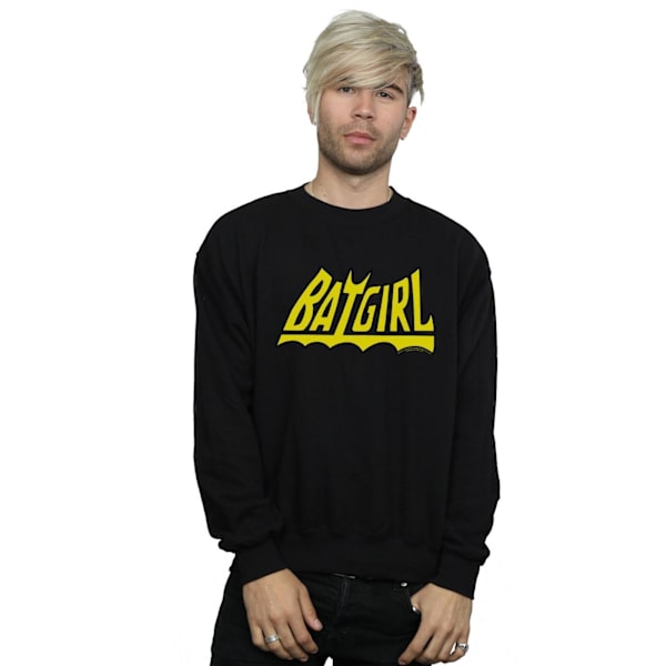 DC Comics Batgirl Logo Sweatshirt XXL Svart Black XXL