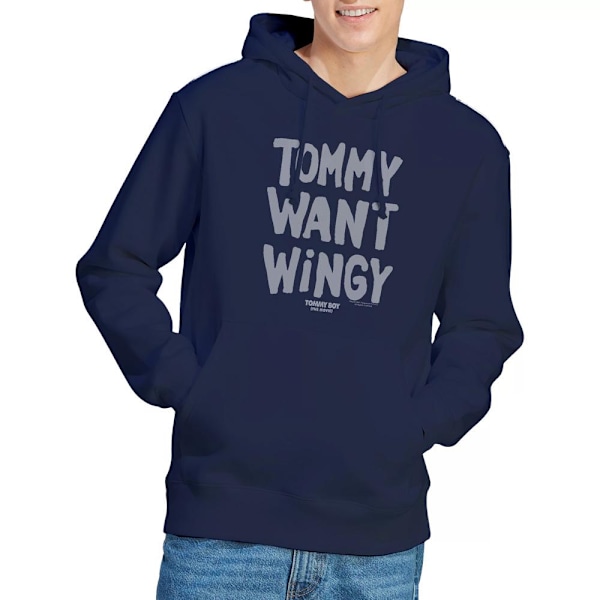 Tommy Boy Callahan Hoodie för män M Marinblå Navy M