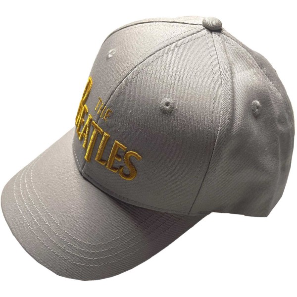 The Beatles Unisex Adult Drop T-logotyp cap One Size Grå Grey One Size