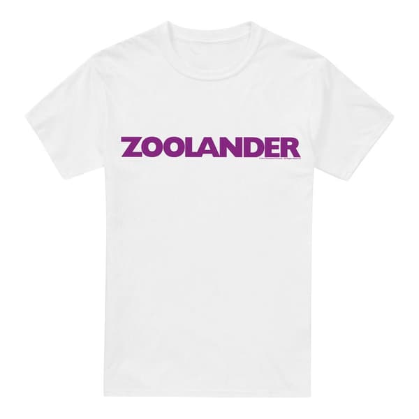 Zoolander Herr Logo T-Shirt S Vit White S