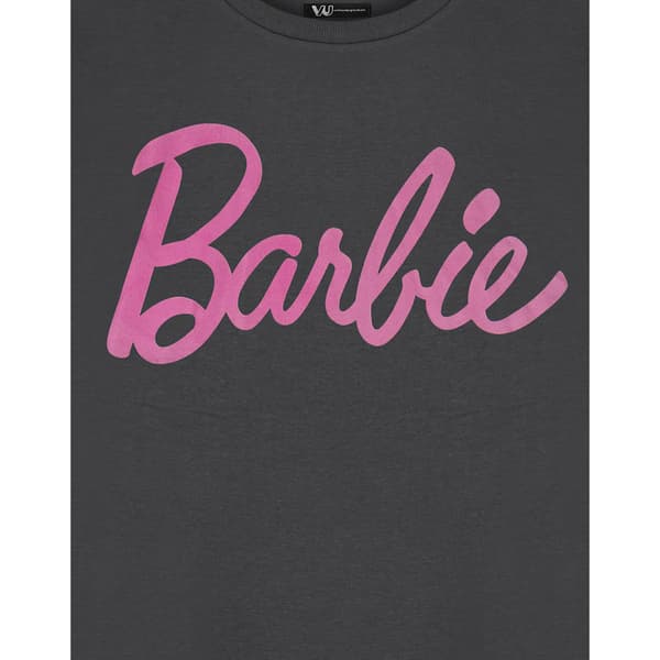 Barbie Dam/Dam Logotyp T-shirt Klänning M Grå Grey M