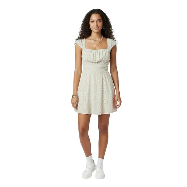 Jack Wills Dam/Dam Gathered Miniklänning 16 UK Vit White 16 UK
