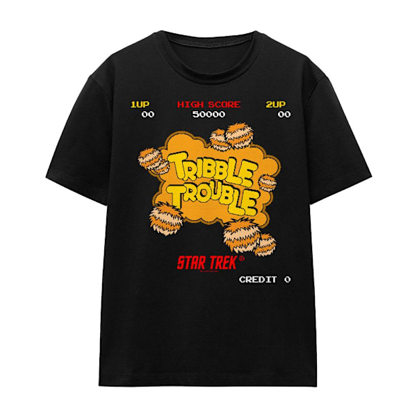 Star Trek Unisex Vuxen Tribble Trouble T-Shirt XXL Svart Black XXL