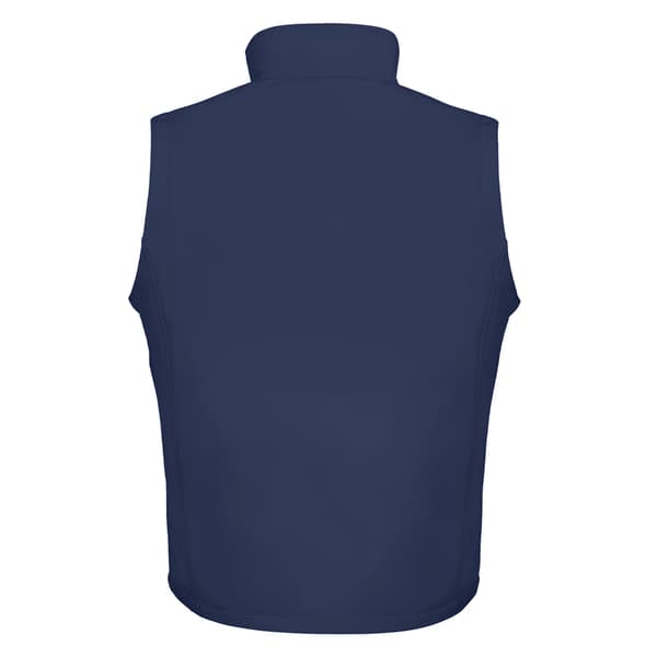 Result Herr Core Printable Soft Shell Bodywarmer XL Marinblå Navy XL