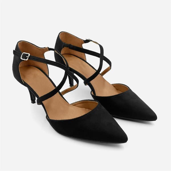 Where's That From Dam/Dam Fuskmocka Crossover Rem Låg Black 5 UK