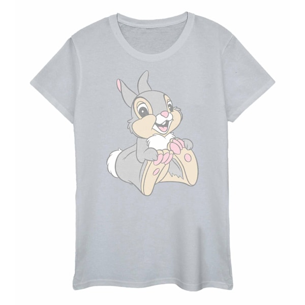 Disney Dam/Kvinnor Thumper T-shirt S Sports Grey Sports Grey S