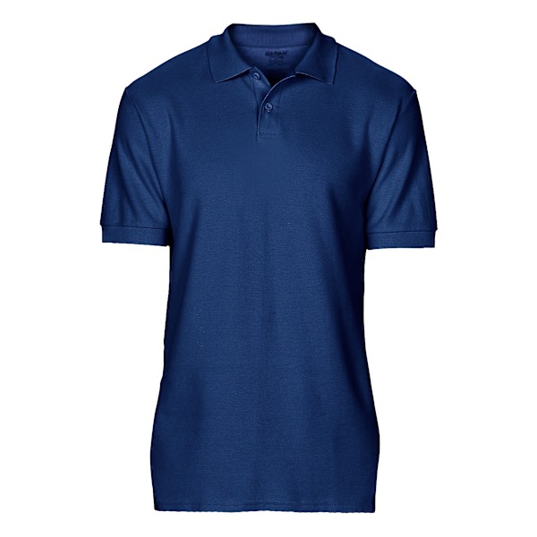 Gildan Softstyle Herr Kortärmad Dubbel Pique Poloskjorta 4XL Navy 4XL