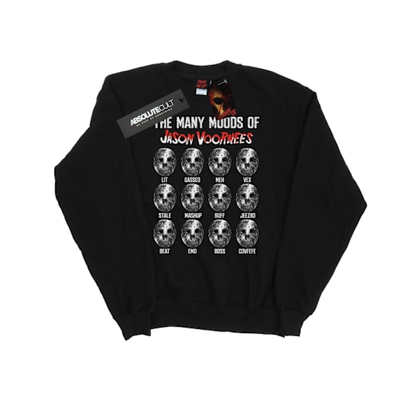 Fredag den 13:e herr The Many Moods Of Jason Voorhees Sweatshirt L Black L