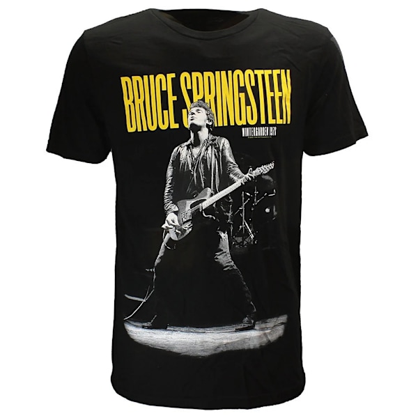 Bruce Springsteen Unisex Vuxen Winterland Ballroom Gitarr T-shirt Black L