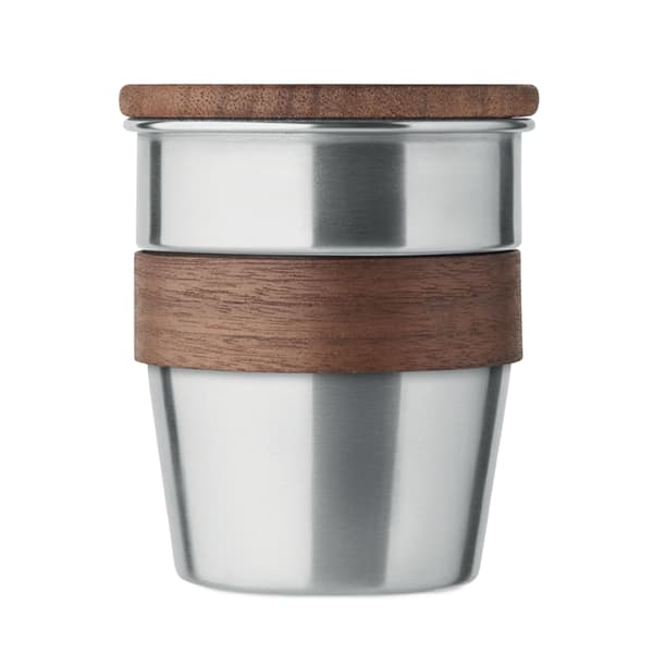 MidOcean Walnut 350ml Tumbler One Size Matt Silver Matt Silver One Size