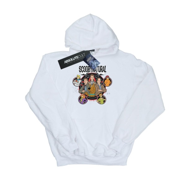 Scoobynatural Boys Characters Star Hoodie 5-6 år Vit White 5-6 Years