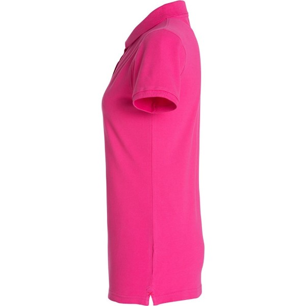 Clique Dam/Dam Premium Stretch Pikétröja S Ljus Cerise Bright Cerise S