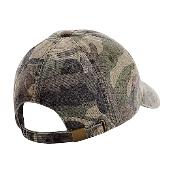 Beechfield Unisex Vuxen Kamouflage Låg Profil Baseballkeps En Storlek Djungel Jungle One Size