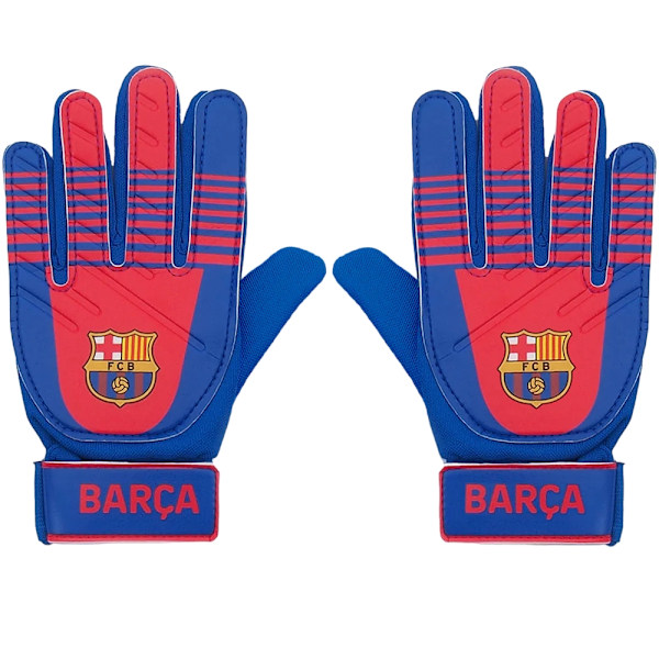 FC Barcelona Barn/Barn Crest Målvaktshandskar 10-16 År Blue/Garnet 10-16 Years