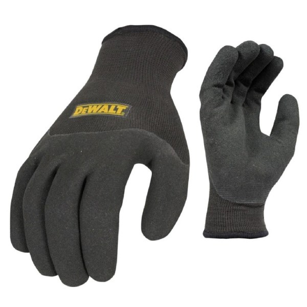 Dewalt Unisex Gripper Glove Large Black Black Large