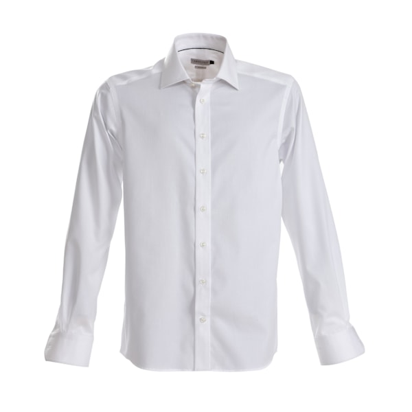 J Harvest & Frost Herr Grön Bow Collection Regular Fit Formell White S