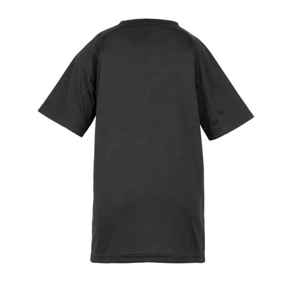 Spiro Impact Barn/Junior Performance Aircool T-shirt Black 7-8 Years