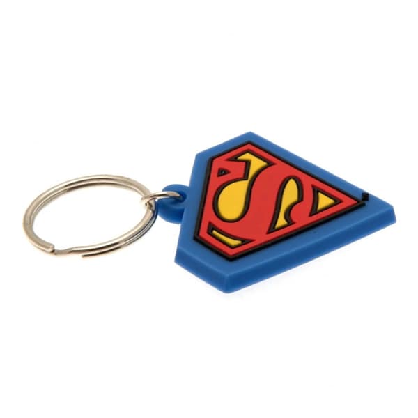 Superman Shield Nyckelring One Size Blå/Röd/Gul Blue/Red/Yellow One Size