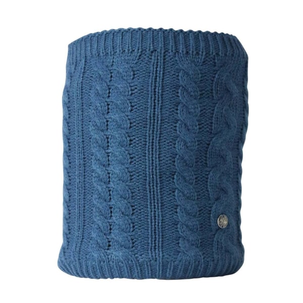Hy Dam/Dam Melrose Cable Knit Snood One Size Petrol Blue Petrol Blue One Size