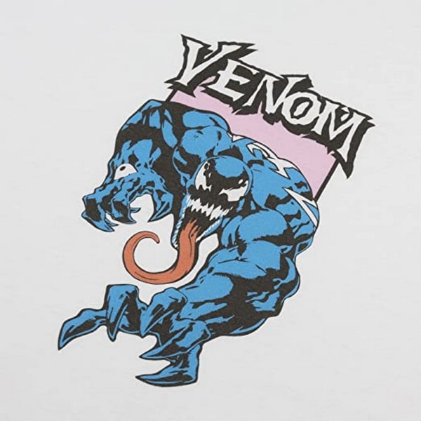 Venom Breakout T-shirt för män XXL Vit White XXL