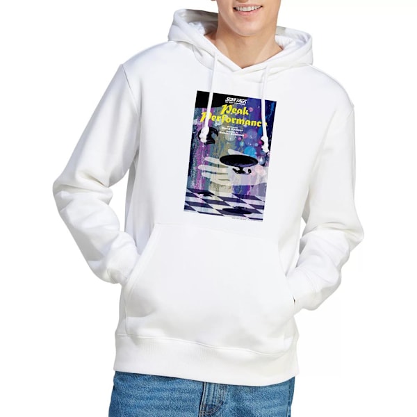 Star Trek Herr The Next Generation Säsong 2 Avsnitt 21 Hoodie S White S