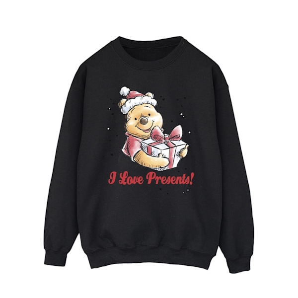 Disney Winnie The Pooh Love Presents Sweatshirt XXL Svart Black XXL