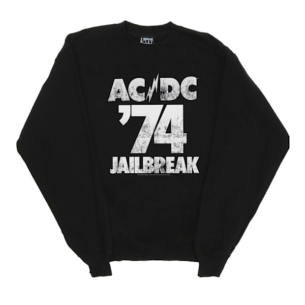 AC/DC Dam/Kvinnor Jailbreak 74 Sweatshirt M Svart Black M