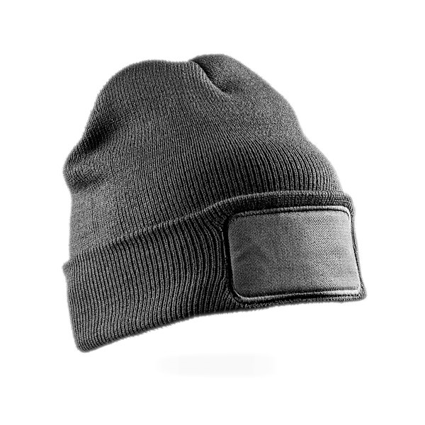 Result Vuxen Unisex Dubbelstickad Thinsulate Printers Mössa En Storlek Grå Grey One Size