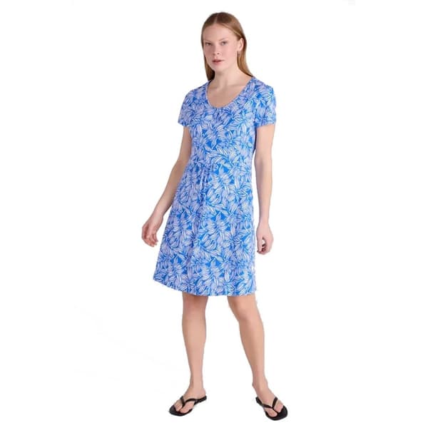 Mountain Warehouse Dam/Dam Essentials Lora Stripe Skater Blue 16 UK