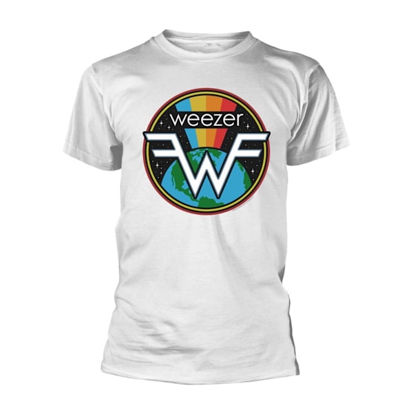 Weezer Unisex Adult Symbol Cotton Logo T-Shirt XL Vit White XL