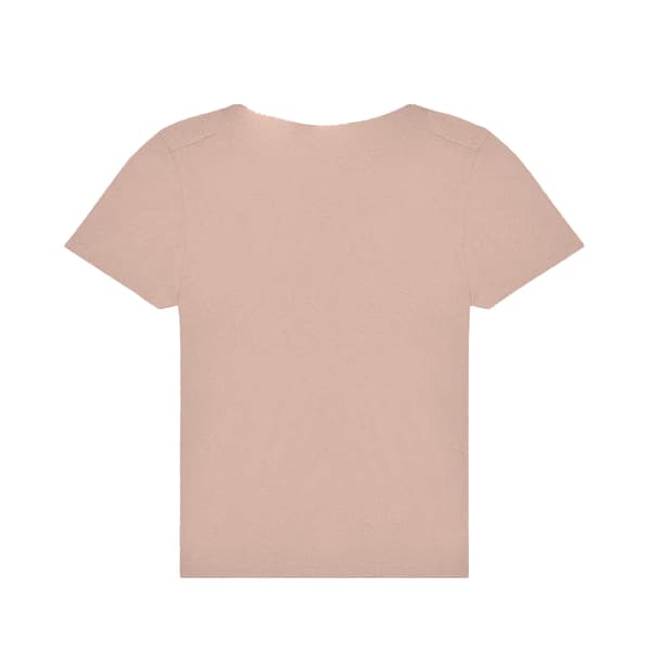 B&C Dam/Dam #E150 V-ringad T-shirt S Soft Rose Soft Rose S