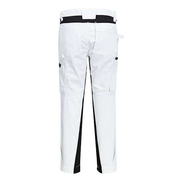 Portwest WX2 Eco Stretch Arbetsbyxor för män 41R Vit White 41R