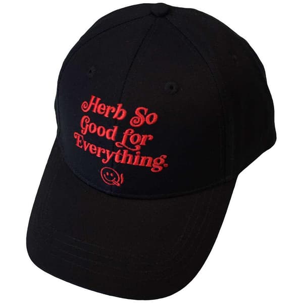 Bob Marley Unisex Vuxen Herb So Good For Everything Baseballkeps Black One Size
