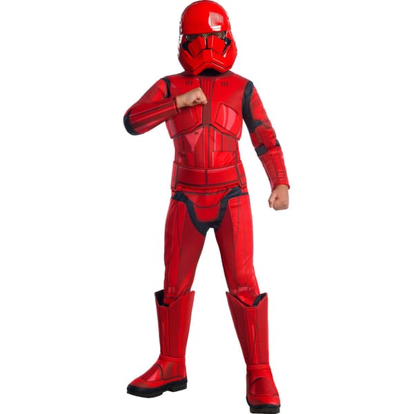 Star Wars Boys Deluxe Stormtrooper Kostym M Röd Red M