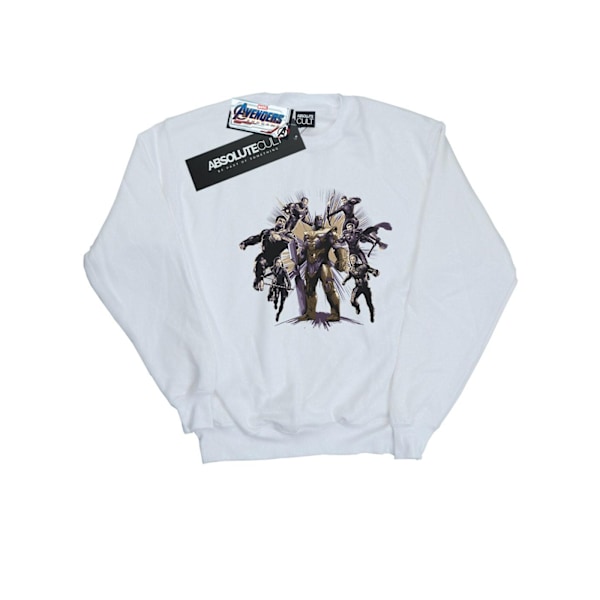 Marvel Pojkar Avengers Endgame Vs Thanos Sweatshirt 12-13 År W White 12-13 Years
