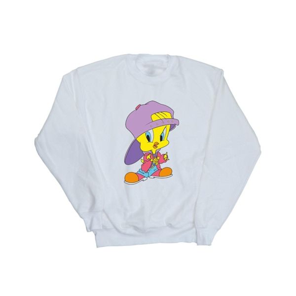 Looney Tunes Herr Tweety Pie Hip Hop Sweatshirt M Vit White M