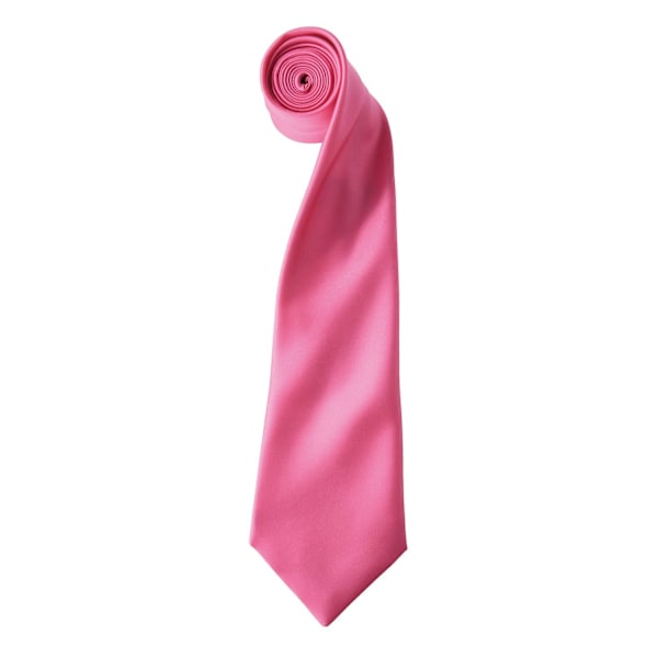 Premier Unisex Adult Colours Satinslips Fuchsia Fuchsia One Size