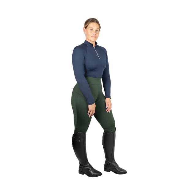 Hy Dam/Dam Melton Ridbyxor S Skogsgrön Forest Green S