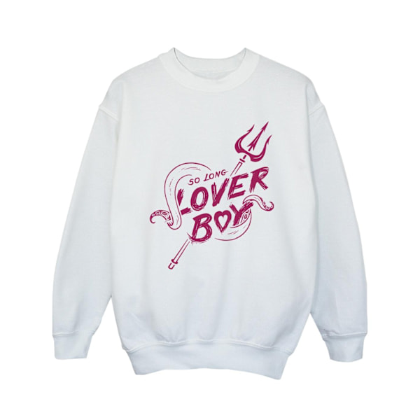 Disney Girls Villains Ursula Lover Boy Sweatshirt 7-8 år Vit White 7-8 Years